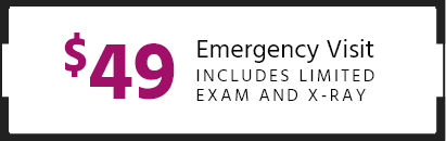 $49 Emergency Visit stamp