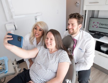 photo of smiling dental patient